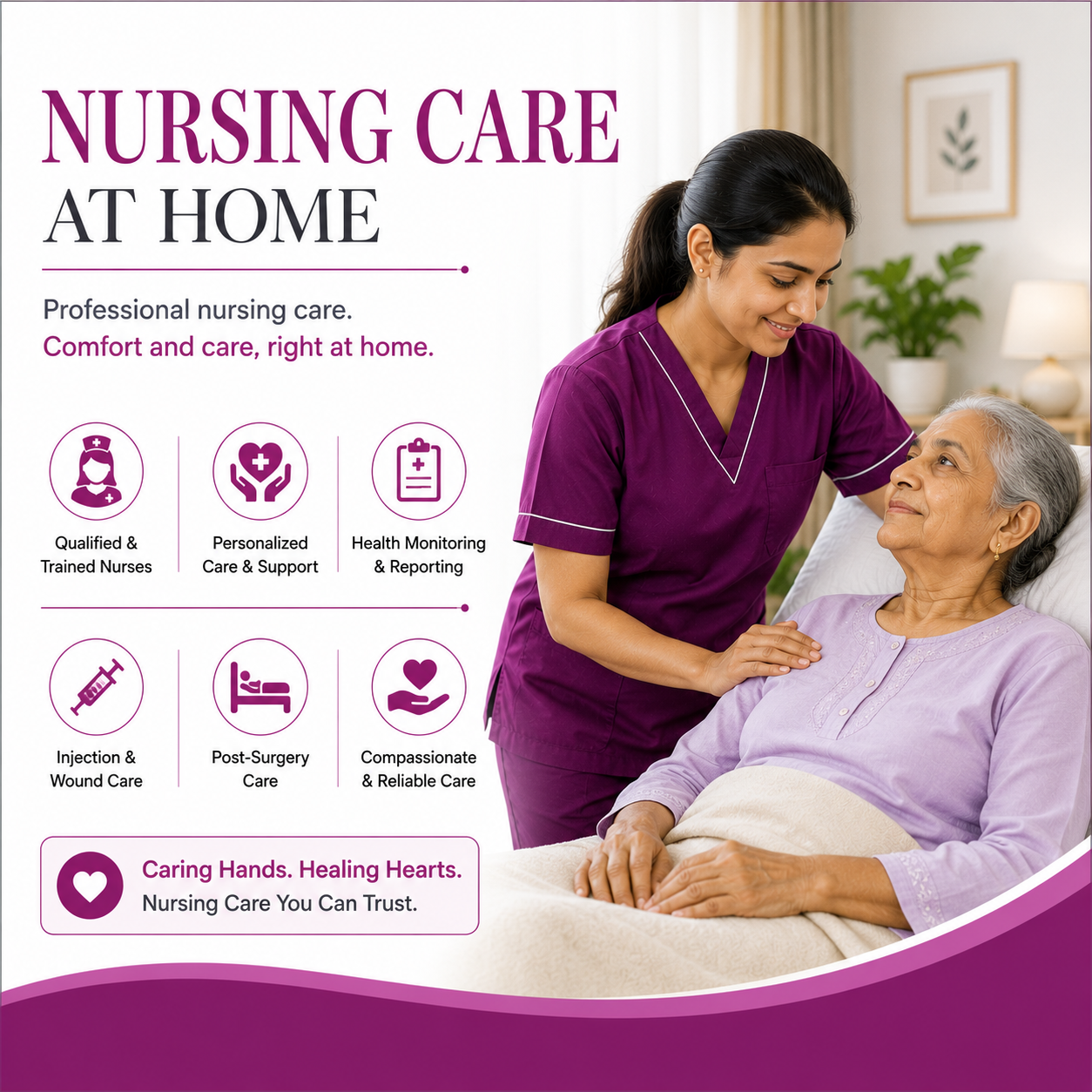Professional Nursing Care at Home